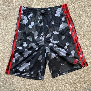 Adidas camo shorts